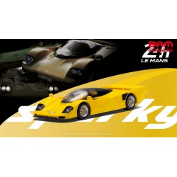 SPARK YO64010 PORSCHE Dauer 962 Le Mans - yellow (1/64)