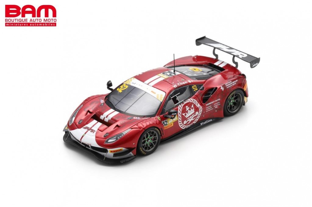 LOOKSMART LSRC187 FERRARI 488 GT3 N°52 Harmony Racing FIA GT