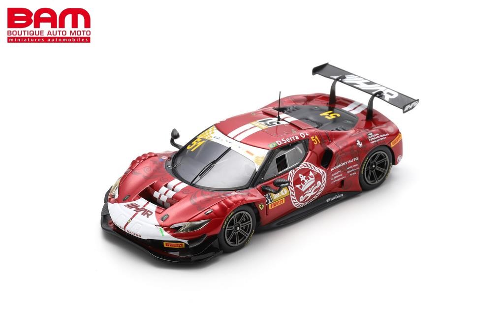 ルックスマート Ferrari 296 GT3 2023 ミニカー 1/18 LookSmart 2023 Ferrari 296 GT3 No.30 Fikadelli Racing