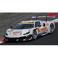 LOOKSMART LSRC185 FERRARI 296 N°45 PONOS RACING GT300 SUPER GT 2024 K. Cozzolino - L. Wadoux (1/43)
