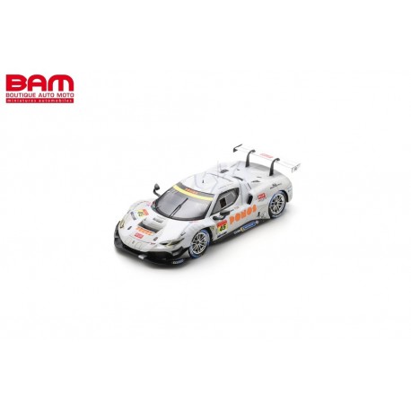 LOOKSMART LSRC185 FERRARI 296 N°45 PONOS RACING GT300 SUPER GT 2024 K. Cozzolino - L. Wadoux (1/43)