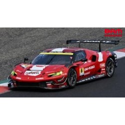 LOOKSMART LSRC184 FERRARI 296 N°6 UNI-ROBO BLUEGRASS Team LeMans GT300 SUPER GT 2024 Y. Katayama - R. Merhi Muntan (1/43)