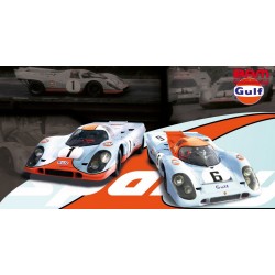 SPARK YCOMBO64010 PORSCHE 917 Gulf N°1 & N°6 (1/64)