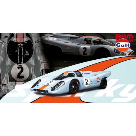 SPARK YO64008 PORSCHE 917 Gulf N°2 (1/64)