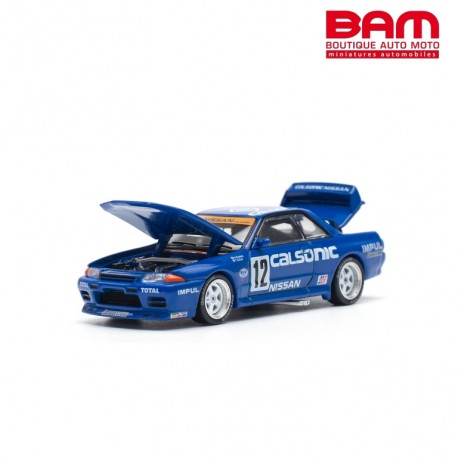 SPARK PR640104 NISSAN Skyline GT-R R32 JTC 1990 Calsonic N°12 (1/64)
