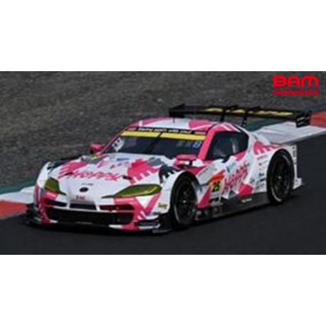 SPARK SGT172 TOYOTA Supra GT N°25 HOPPY team TSUCHIYA GT300 SUPER GT 2024 T. Suganami - T. Matsui - K. Sato (1/43)