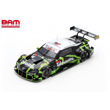 SPARK SGT160 TOYOTA GR Supra N°37 TGR TEAM Deloitte TOM'S GT500 SUPER GT 2024 U. Sasahara - G. Alesi (1/43)