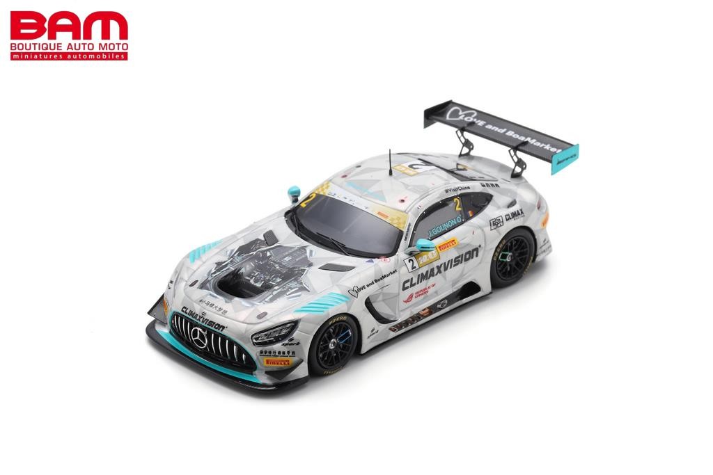 ミニカー Spark 1/43 Mercedes AMG GT3 2 Seas 2023 Spark 1:43 Mercedes-AMG GT3 #2 4th 24h Nürburgring 2023