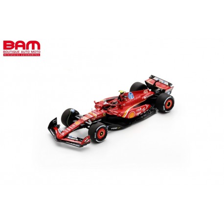 LOOKSMART LSF1064 FERRARI SF24 N°55 3ème GP Monaco 2024 Carlos Sainz (1/43)