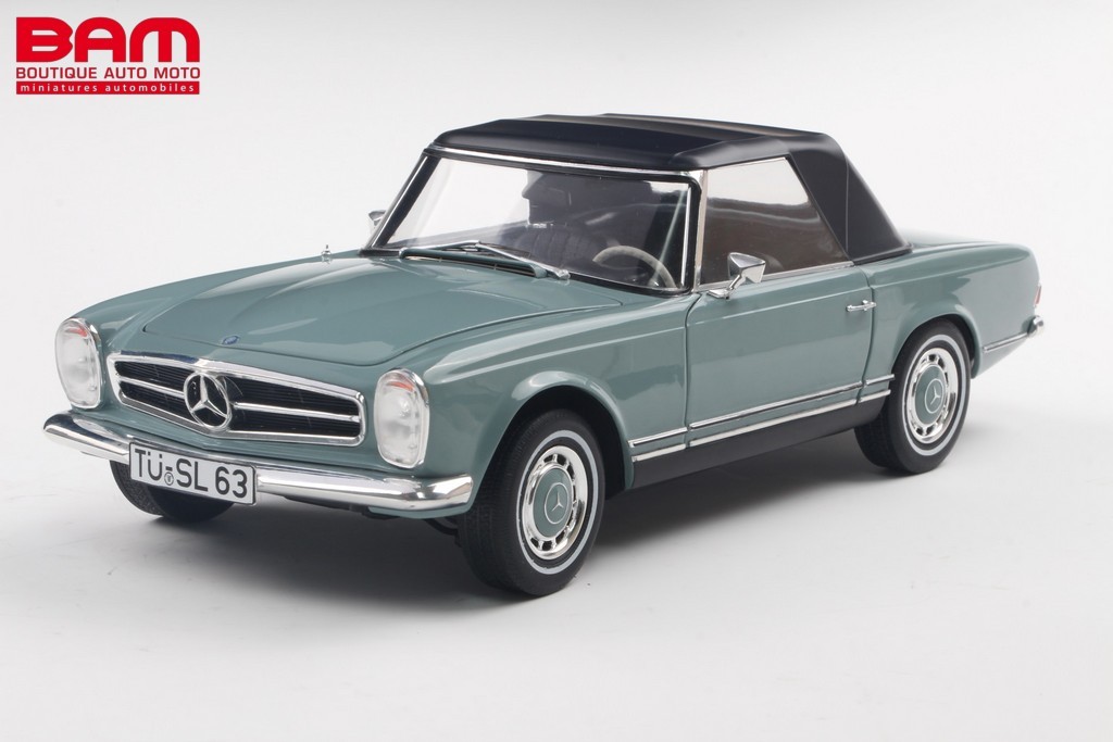 SCHUCO 450060000 MERCEDES-BENZ 280 SL Pagoda Vert 1/18 (1/18