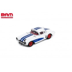 SPARK US187 CORVETTE C1 V8 N°4 4ème 12H Sebring 1957 G. Andrey - D. Thompson (300ex.) 1/43