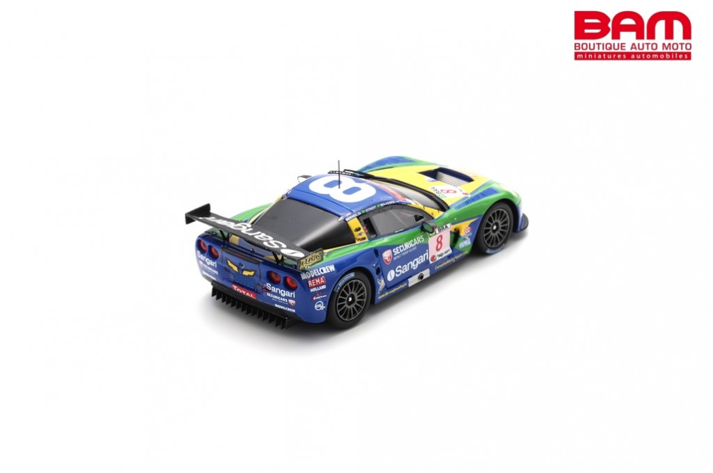 Miniature Spark 1/43 - Chevrolet Corvette C6-R #9 SRT - FFSA GT 2008 - Résine
