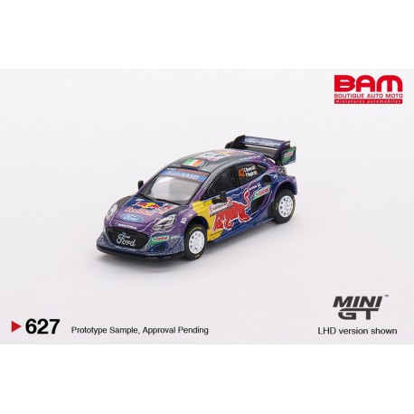 MINI GT MGT00627-L Ford Puma Rally1 N°42 M-Sport Ford WRT 2ème Rallye Sardaigne Italie 2022 C. Breen - P. Nagle (1/64)