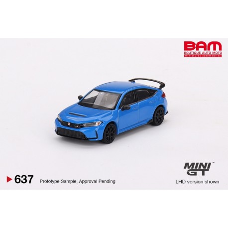 MINI GT MGT00637-L HONDA Civic Type R Boost Blue Pearl 2023 (1/64)
