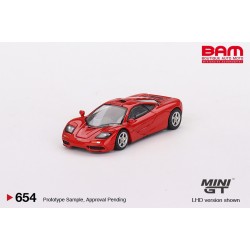 MINI GT MGT00654-L MCLAREN F1 Red (1/64)