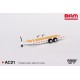 MINI GT MGTAC21 REMORQUE Plateau voiture White (1/64)