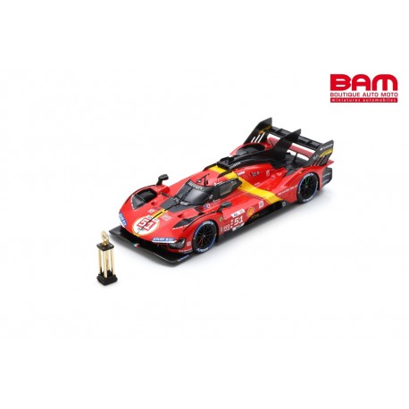LOOKSMART LSLM162 FERRARI 499P N°51 FERRARI AF CORSE Vainqueur 24H Le Mans 2023 (1/43)