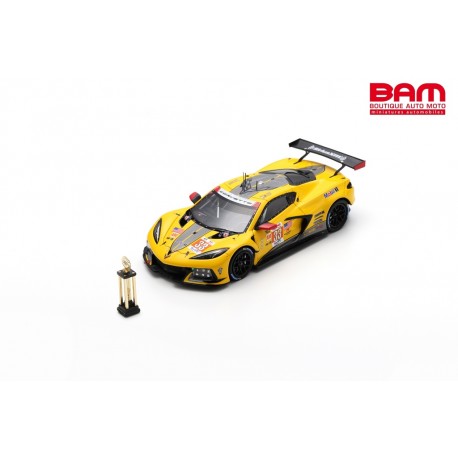 SPARK S8760 Chevrolet Corvette C8.R N°33 CORVETTE RACING Winner LM GTE AM class 24H Le Mans 2023 (1/43)