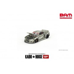 MINI GT KHMG103 NISSAN Skyline GT-R (R34) Kaido Works V4 (1/64)