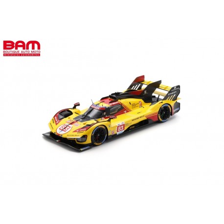 LOOKSMART LS1212 FERRARI 499P N°83 AF Corse 24H Le Mans 2024 R. Kubica - R. Shwartzman - Y. Ye 1/12