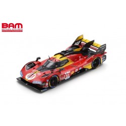 LOOKSMART LSLM183 FERRRARI 499P N°51 Ferrari AF Corse 3ème 24H Le Mans 2024 A. Pier Guidi - J. Calado - A. Giovinazzi 1/43