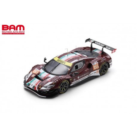 LOOKSMART LSLM186 FERRARI 296 GT3 N°155 Spirit of Race 24H Le Mans 2024 J. Laursen - C. Laursen - J. Taylor 1/43