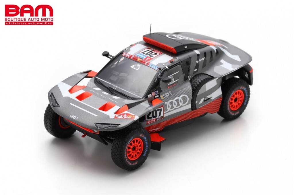 Spark 1:18 Audi RS Q e-tron E2 #204 gagnant Rallye Dakar 2024 Sainz, Cruz 5022400151 modèle voiture 5022400151 4250741112555