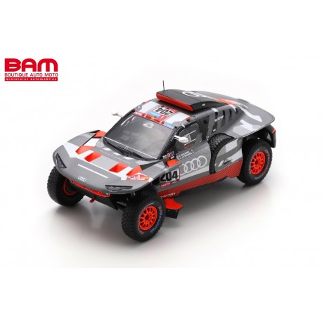 Modèle Réduit Audi RS Q E-tron Dakar 2023 Spark 1/43 - #204 Peterhansel, Neuf