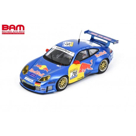 SPARK 100SPA17 PORSCHE 991 (996) GT3 N°76 RWS Motorsport 24H Spa 2002 D. Q 1/43