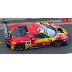 LOOKSMART LSRC188 FERRARI 296 GT3 N°51 AF Corse - 2ème 24H Spa 2024 A. Rovera – D. Rigon – A. Pier Guidi 1/43