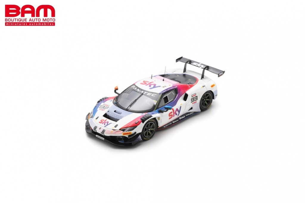 [新品]FERRARI 296 GT3 スカイテンペスタ #93 スパ24h Ferrari 296 GT3 n°93 24h Spa 2024 Sky Tempesta Racing 1/43