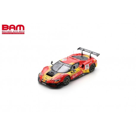 LOOKSMART LSRC193 FERRARI 296 GT3 N°71 AF Corse - Francorchamps Motors 24H Spa 2024 D. Vidales – V. Abril – T. Neubauer 1/43