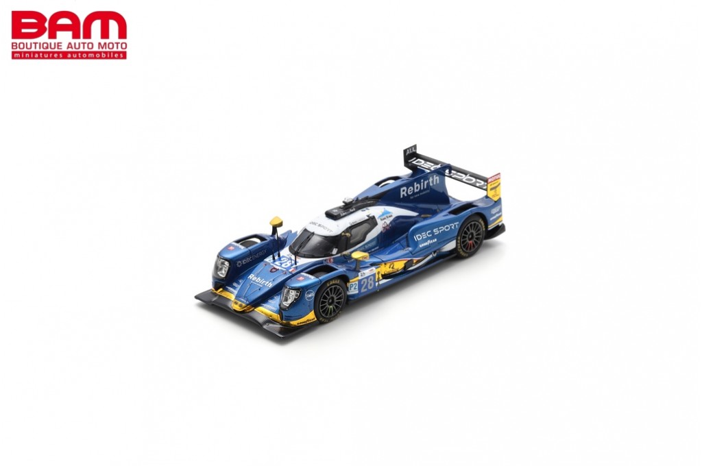 Spark S7961 - Oreca 07 Gibson N°17 IDEC Sport - 15ème 24H Le Mans 2020 - 1/43 Résine