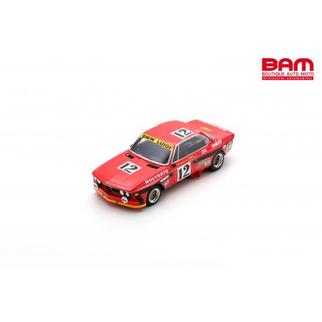 SPARK 18SPA1974 BMW 3.0CSi N°12 Vainqueur 24H Spa 1974 J. Xhenceval - A. Peltier - P. Dieudonne 1/18