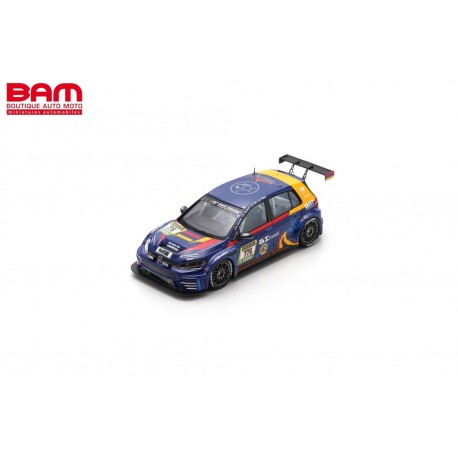SPARK SG961 GOLF 7 GTI TCR DSG N°776 Goroyan RT by sharky-racing 3ème SP 3T class 24H Nürburgring 2024 (300ex.) 1/43