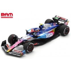SPARK S9534 VISA CASH APP RB N°22 VCARB01 Racing Bulls Formula One Team  7ème GP Miami 2024 Yuki Tsunoda 1/43 - Boutique Auto Moto / SPARK