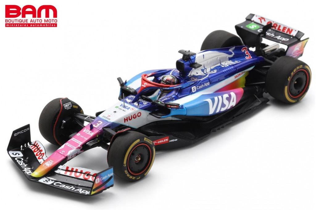 SPARK S9535 VISA CASH APP RB N°3 VCARB01 Racing Bulls Formula One
