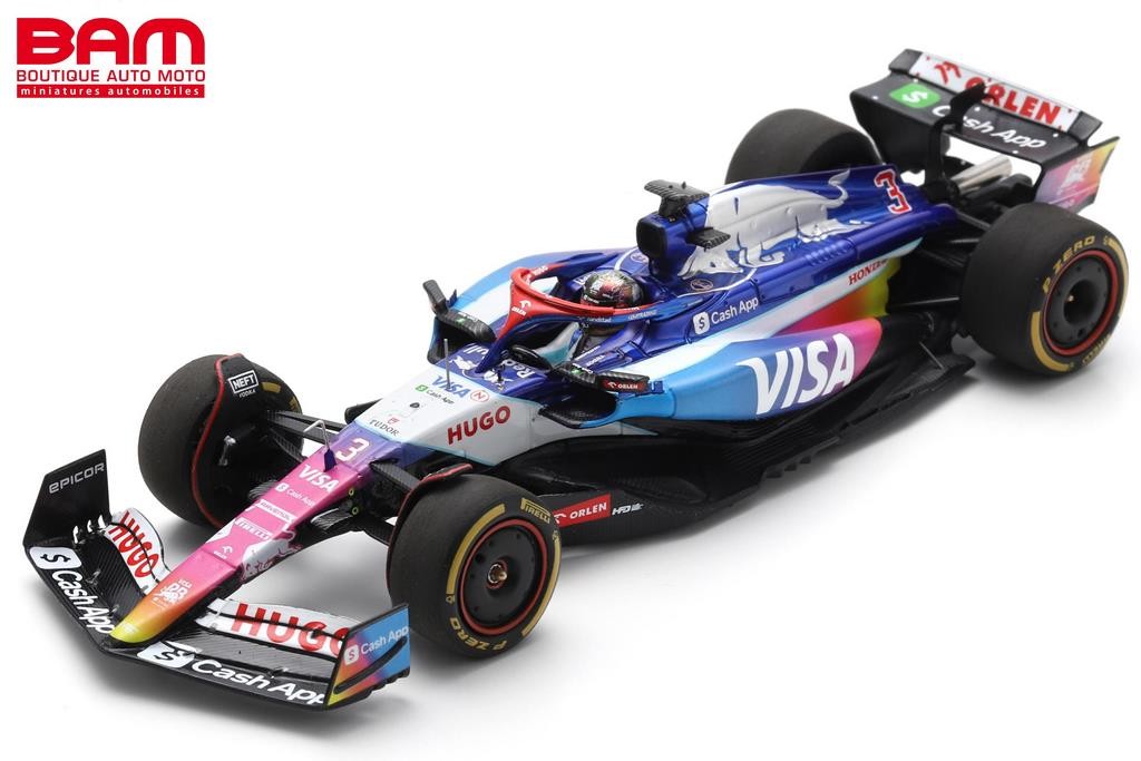 SPARK S9535 VISA CASH APP RB N°3 VCARB01 Racing Bulls