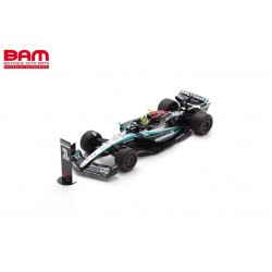 SPARK 18S999 MERCEDES-AMG W15 E Performance N°44 PETRONAS F1 Team Vainqueur GP Angleterre 2024 1/18