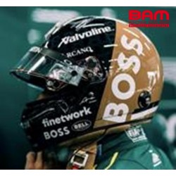 SPARK 5HF164 CASQUE Fernando Alonso - Aston Martin Aramco F1 Team - GP Angleterre 2024 1/5