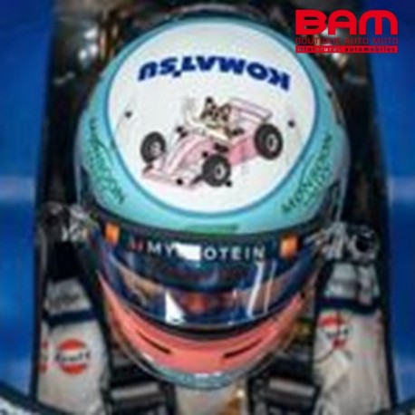 Casque Miniature Spark Alexander Albon – Williams Racing 2024 – Échelle 1:5 – Prév. 1/43