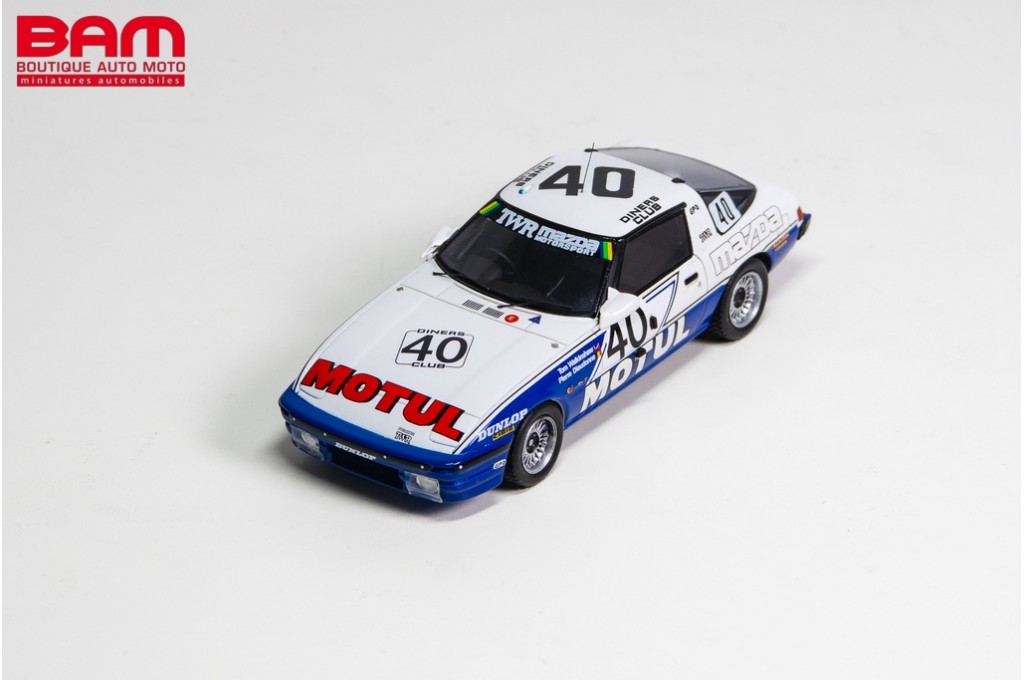 1/43 マツダ RX-7 マツダ モチュール TWR RT #40 スパ24時間 1981