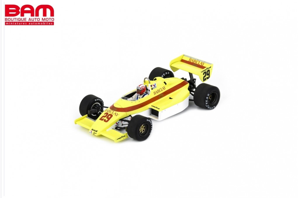 Spark Arrows A6 No.29 French GP Formula 1 1983 (Marc Surer