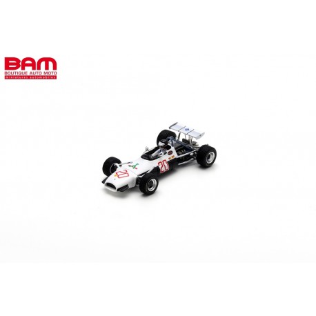 SPARK S8305 BRABHAM BT30 N°20 GP Allemagne 1969 Kurt Ahrens 1/43