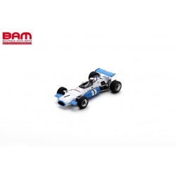 SPARK S8309 BRABHAM BT30 N°1 Vainqueur GP Crystal Palace F2 1970 Jackie Stewart 1/43