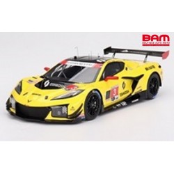 TOP SPEED TS0570 CHEVROLET Corvette Z06 GT3.R N°3 Corvette Racing by Pratt Miller Motorsports 24H Daytona 2024 1/18