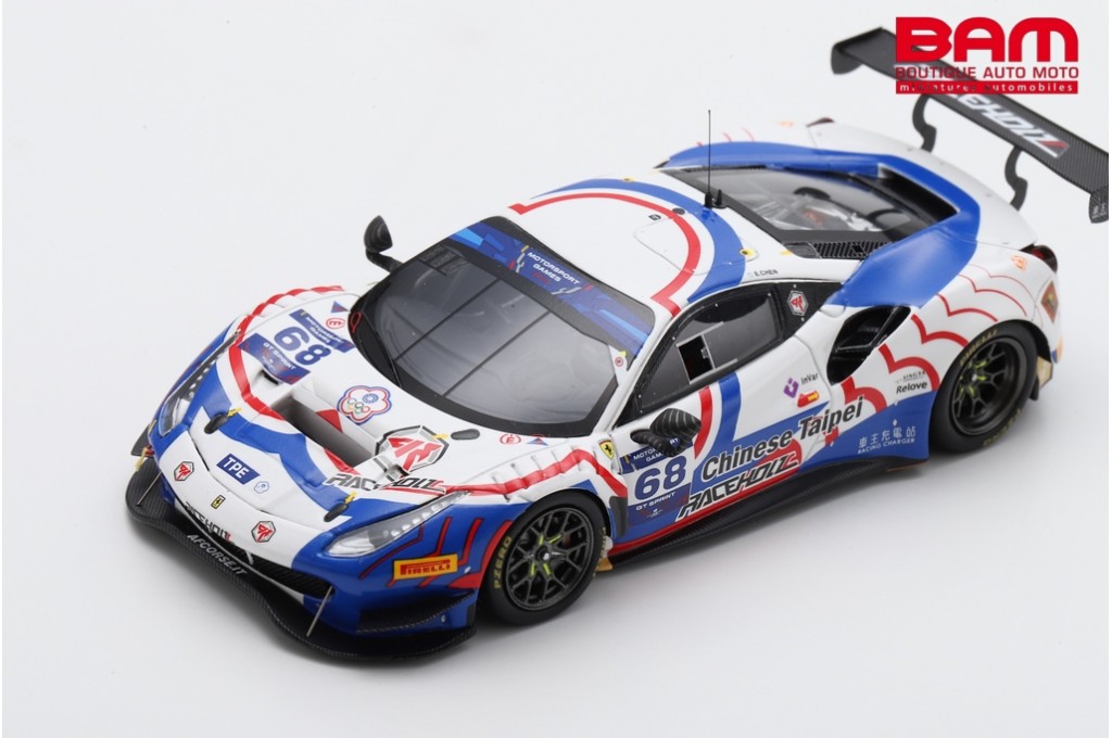 LOOKSMART 1/43 - FERRARI 488 EVO GT3 - PAUL RICARD 2022 LSRC155