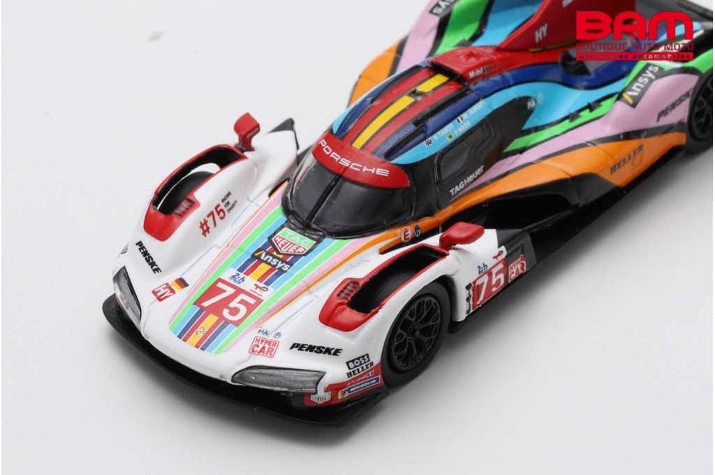 Spark S8728 1/43 Porsche 963 No.75 PORSCHE PENSKE MOTORSPORT Le Mans 2