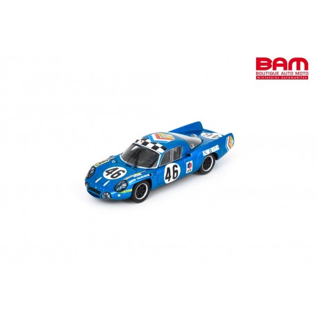 SPARK S5695 ALPINE A210 N°46 24H Le Mans 1969 A. LeGuellec - B. Tramont 1/43