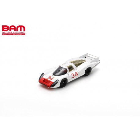 SPARK S9241 PORSCHE 908LH N°34 Test Days Le Mans 1968 Rolf Stommelen 1/43